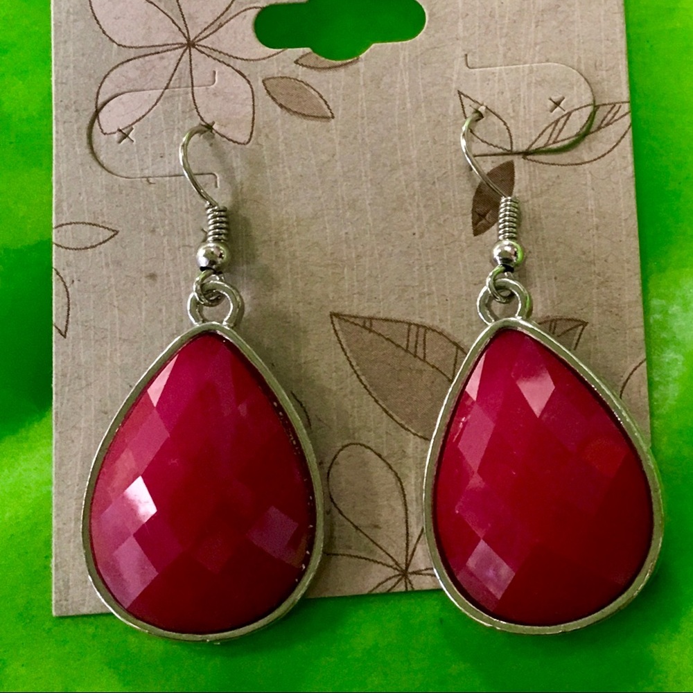 Earrings pink